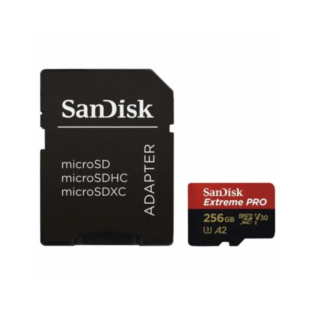 کارت حافظه 256 گیگابایتی سندیسک MicroSD Extreme Pro SanDisk